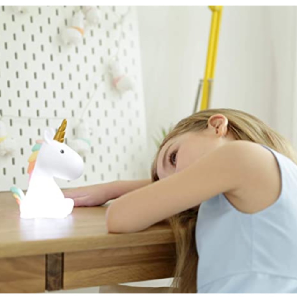Unicorn RAINBOW kids night light - Picture 3 of 10